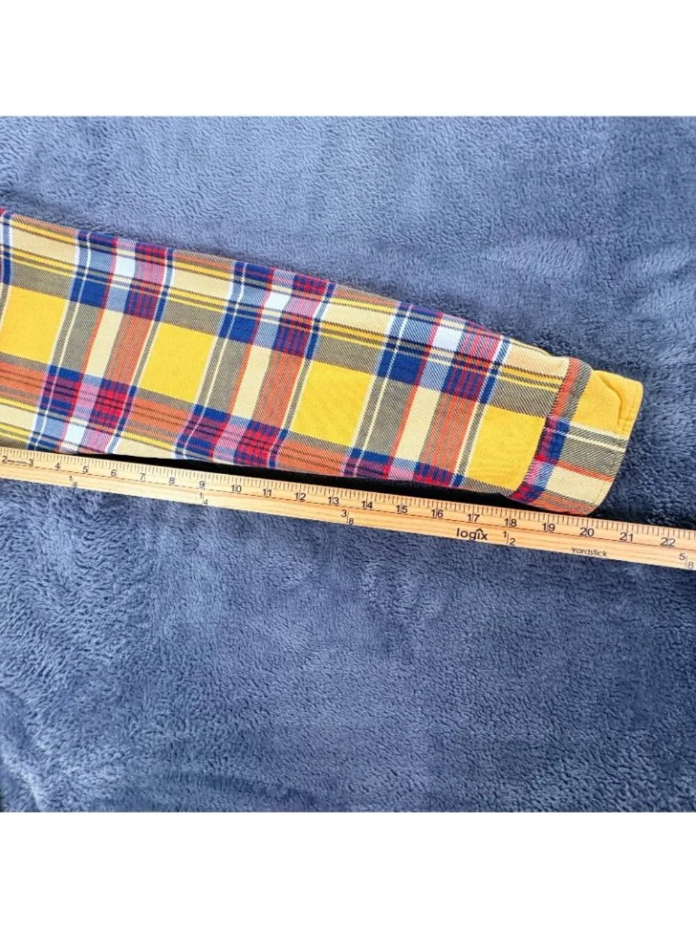 Polo Ralph Lauren Plaid Flannel Shirt Men L Vintage P.R.L. Outfitters Workwear